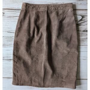 Global Identity G III Leather Pencil Skirt sz 3/4 Vintage